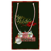 prettige feestdagen kerst klein cadeauzakje (Achterkant)