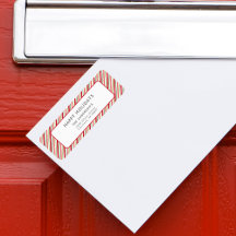 Prettige feestdagen Kerst kleurrijke strepen patro