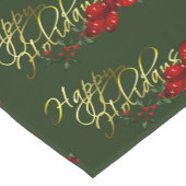 prettige feestdagen kerst korte tafelloper (Hoek)