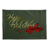 prettige feestdagen kerst kussensloop (Achterkant-Rechts)