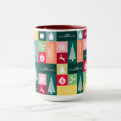 Prettige feestdagen Kerst > Moderne familienaam Mok (Midden)