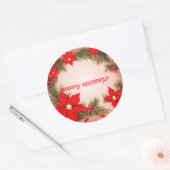 Prettige feestdagen Kerst sticker (Envelop)
