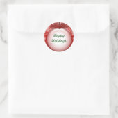 prettige feestdagen  Kerst stickers (Tas)