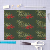 prettige feestdagen kerst tissuepapier (Craft)