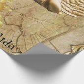 Prettige feestdagen Kerst Verpakking Cadeaupapier (Hoek)