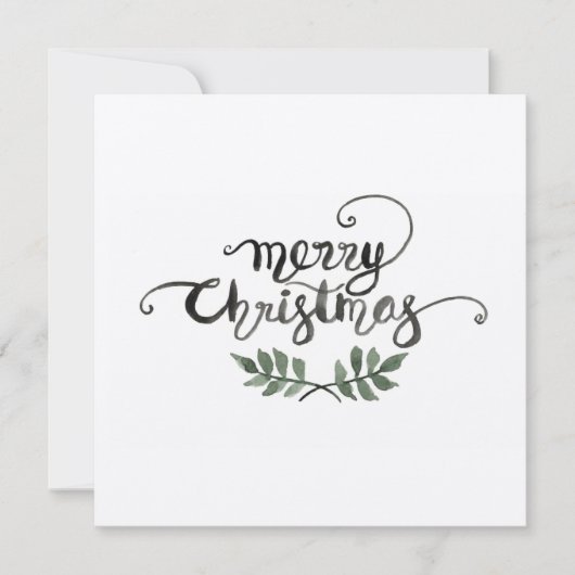 Prettige feestdagen -, kerst wenskaart feestdagenkaart (Voorkant)