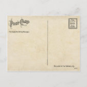 Prettige feestdagen Kerstaap Grappige Vintage (Achterkant)