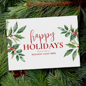 Prettige feestdagen Kerstbloemenzaak Feestdagenkaart