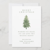 prettige feestdagen | Kerstboom (Voorkant)