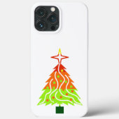 prettige feestdagen kerstboom Case-Mate iPhone case (Achterkant)
