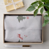  Prettige feestdagen kerstboom en bier Tissuepapier (Geschenk)