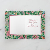 prettige feestdagen kerstboomdieren Groen (Binnen)