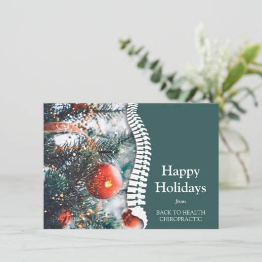 prettige feestdagen kerstboomkermis feestdagenkaart (Staand voorkant)