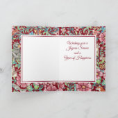 Prettige feestdagen Kerstbos Dieren Bourgondië (Binnen)