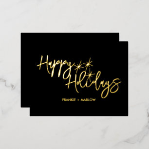 prettige feestdagen kerstbusiness Logo Black