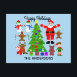 prettige feestdagen kerstcadeau met #3 Briefkaart<br><div class="desc">kerstcadeau #3</div>