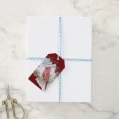 prettige feestdagen kerstcadeauLabel Cadeaulabel (Met Touw)