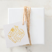 prettige feestdagen kerstDesign Bedankjes Labels (Met doos)