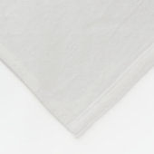 prettige feestdagen kerstelf met een spoelslak fleece deken (Hoek)