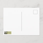 prettige feestdagen.  kerstfeestdag briefkaart (Achterkant)