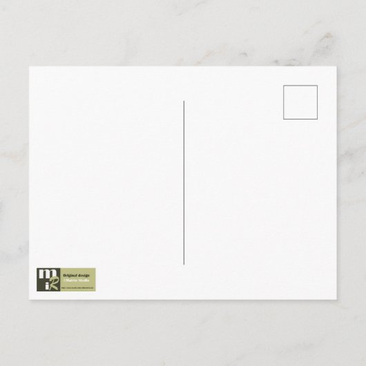 prettige feestdagen. kerstfeestdag briefkaart (Achterkant)