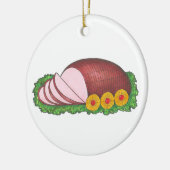 prettige feestdagen kerstfeestdag: roze roze hands keramisch ornament (Links)