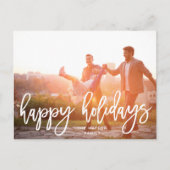 prettige feestdagen kerstfoto (Voorkant)