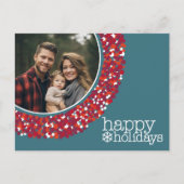 prettige feestdagen - kerstfoto Berry Wreath (Voorkant)