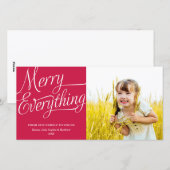 PRETTIGE FEESTdagen | KERSTFOTOKAART Feestdagenkaart (Voorkant / Achterkant)