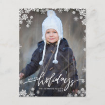 prettige feestdagen kerstgroet PHOTO