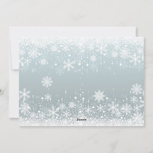 prettige feestdagen kerstgroet PHOTO Feestdagenkaart (Achterkant)