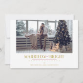 prettige feestdagen kersthuwelijk en vrolijke Pass (Voorkant)