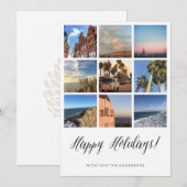 prettige feestdagen kerstkaart (Voorkant / Achterkant)