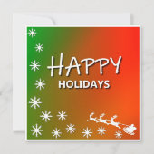 Prettige feestdagen ₩-Kerstkaart Feestdagenkaart (Voorkant)