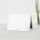 Prettige Feestdagen Kerstkaart Kaart (Achterkant)