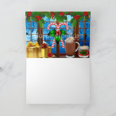 Prettige Feestdagen Kerstkaart Kaart (Binnen)