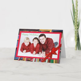 prettige feestdagen kerstkaart voor kleurrijke Lij Kaart