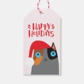 prettige feestdagen - Kerstkerstkerstkerstkerstker Cadeaulabel (Voorkant)
