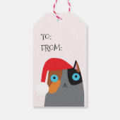 prettige feestdagen - Kerstkerstkerstkerstkerstker Cadeaulabel (Achterkant)