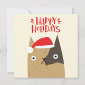 prettige feestdagen - Kerstkerstkerstkerstkerstker Feestdagenkaart (Voorkant)