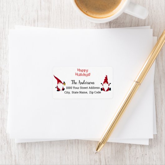 prettige feestdagen kerstkeukenlabel etiket (Insitu)