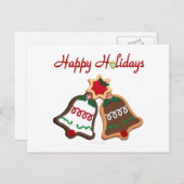 prettige feestdagen kerstkoekjes (Voorkant / Achterkant)