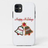 prettige feestdagen kerstkoekjes Case-Mate iPhone case (Achterkant)