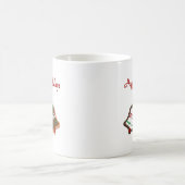 prettige feestdagen kerstkoekjes koffiemok (Center)