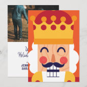 prettige feestdagen | kerstkraker feestdagenkaart (Voorkant / Achterkant)