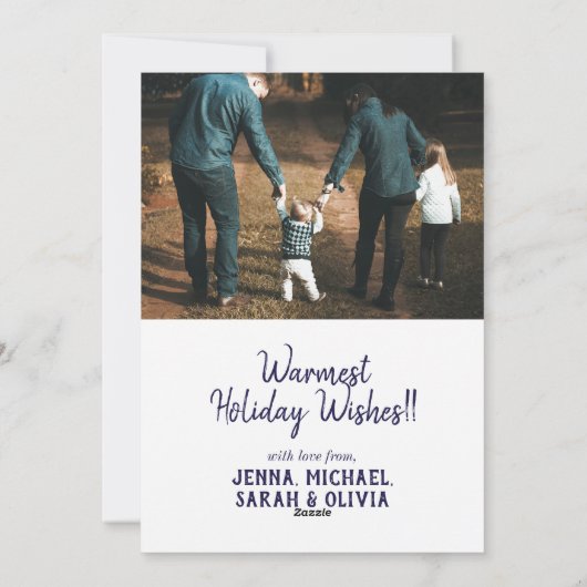 prettige feestdagen | kerstkraker feestdagenkaart (Achterkant)