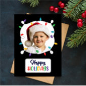 prettige feestdagen kerstlampjes (foto toevoegen)