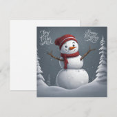 prettige feestdagen Kerstman Feestdagenkaart (Voorkant / Achterkant)