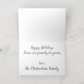 prettige feestdagen Kerstmis (Binnenlaag)