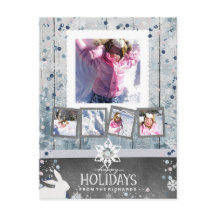 prettige feestdagen Kerstmis 5 Foto Collage